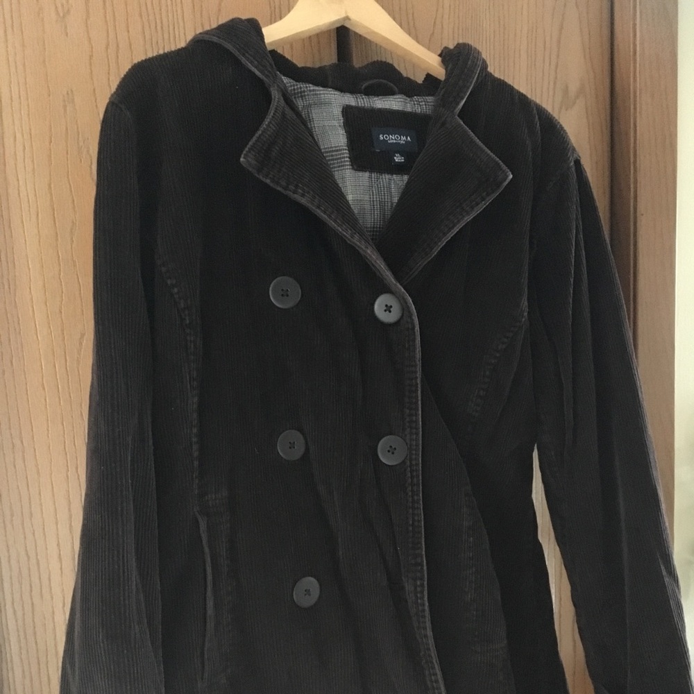 Sonoma Women’s Corduroy Jacket with hood